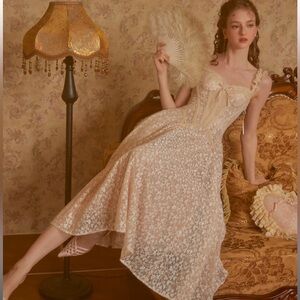 Lace Corset Dress The Glass Candy Corset Dress